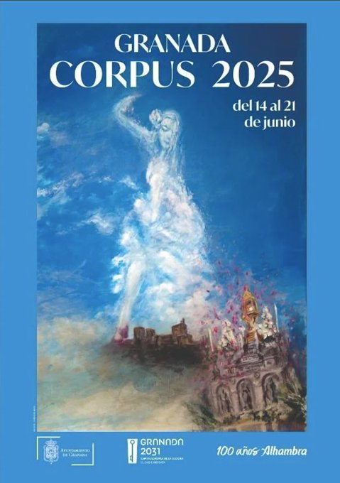 Desvelado el Cartel del Corpus de Granada 2025: Un Viaje Espiritual por el Cielo de la Ciudad