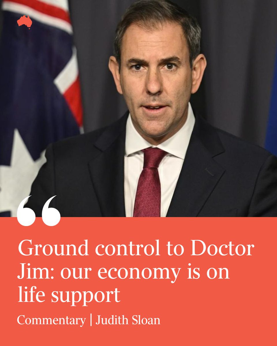 The Australian (@australian) on Twitter photo Opinion: The Treasurer is on another planet if he thinks there’s any joy in the latest GDP figures. It would be better if he owned up to it: bit.ly/4mLmBik Opinion: The Treasurer is on another planet if he thinks there’s any joy in the latest GDP figures. It would be better if he owned up to it: bit.ly/4mLmBik