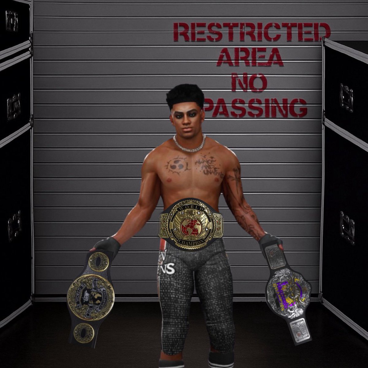 Owen Stevens (@rockstar_owen) on Twitter photo LOOK AT ME! THREE BELTS CMON NOW! Feels good to be me ๐คฉ๐
<a href="/WZW_2K/">๐๐๐ซ๐๐จ๐ง๐ ๐๐ซ๐๐ฌ๐ญ๐ฅ๐ข๐ง๐ </a> World Champion
<a href="/KPW_2K/">Kingdom Pro Wrestling</a> Hardcore Champion
<a href="/RolIins2k/">AJ || UPW</a> World Tag Team Champion LOOK AT ME! THREE BELTS CMON NOW! Feels good to be me ๐คฉ๐
<a href="/WZW_2K/">๐๐๐ซ๐๐จ๐ง๐ ๐๐ซ๐๐ฌ๐ญ๐ฅ๐ข๐ง๐ </a> World Champion
<a href="/KPW_2K/">Kingdom Pro Wrestling</a> Hardcore Champion
<a href="/RolIins2k/">AJ || UPW</a> World Tag Team Champion