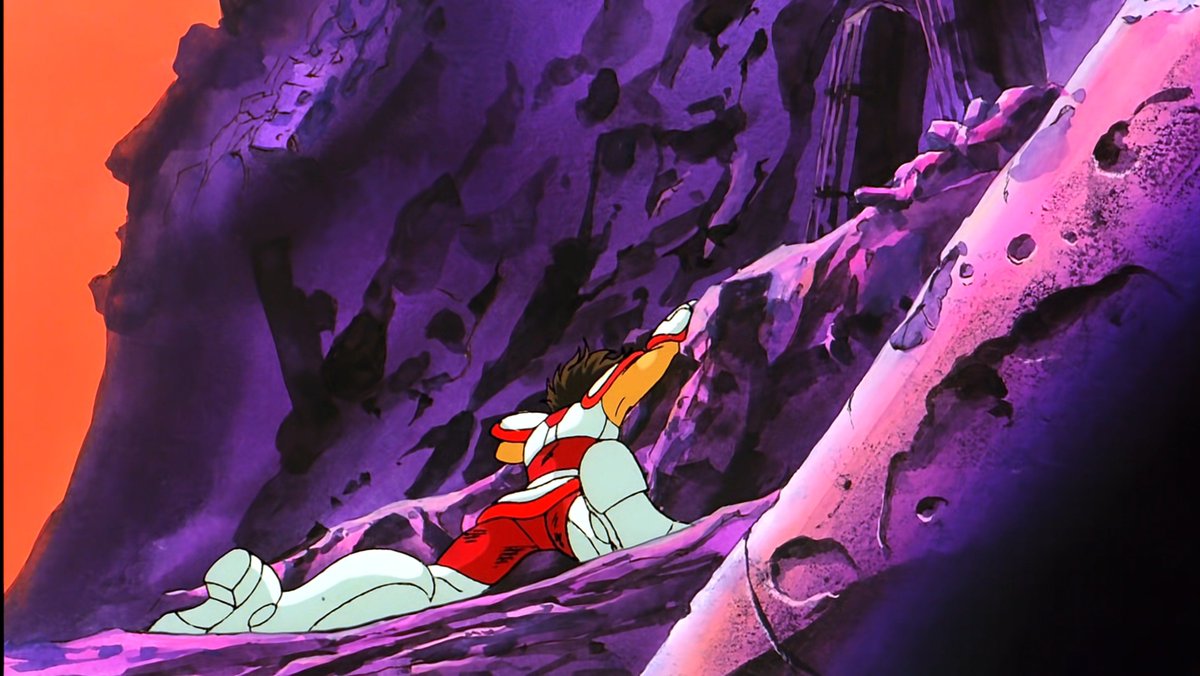 SeiKikChannel's tweet photo. Pegasus Seiya and Phoenix Ikki were defeated by Orion Jäger. The Golden Apple absorbs Athena's life. (Taken from the film)
#SaintSeiya #LosCaballerosdelZodiaco https://t.co/Pf41GQBbtj