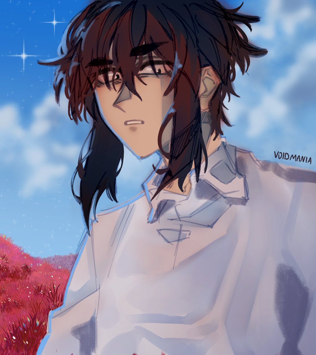 I also made a gift for my gf with her character 

#OC #ocart #oc_art