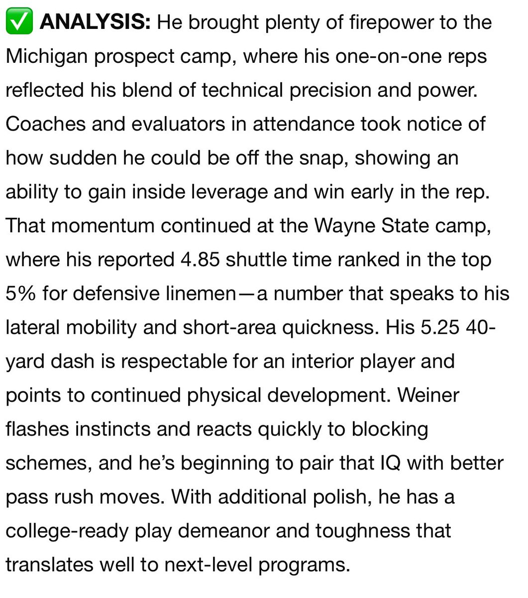 Aaron Weiner (@aaronw_55) on Twitter photo Thankful for the write up! <a href="/sixstarfootball/">Six Star Football | PLUS+</a>
<a href="/AntaiwnM/">Antaiwn Mack</a> <a href="/coach23Love/">Coach Love</a> <a href="/marvin3rob/">Coach Robinson</a> <a href="/CoachETrained/">Coach Elmore</a> <a href="/CoachBrannan93/">John Brannan</a> <a href="/AAHFootball/">Huron Football</a> Thankful for the write up! <a href="/sixstarfootball/">Six Star Football | PLUS+</a>
<a href="/AntaiwnM/">Antaiwn Mack</a> <a href="/coach23Love/">Coach Love</a> <a href="/marvin3rob/">Coach Robinson</a> <a href="/CoachETrained/">Coach Elmore</a> <a href="/CoachBrannan93/">John Brannan</a> <a href="/AAHFootball/">Huron Football</a>