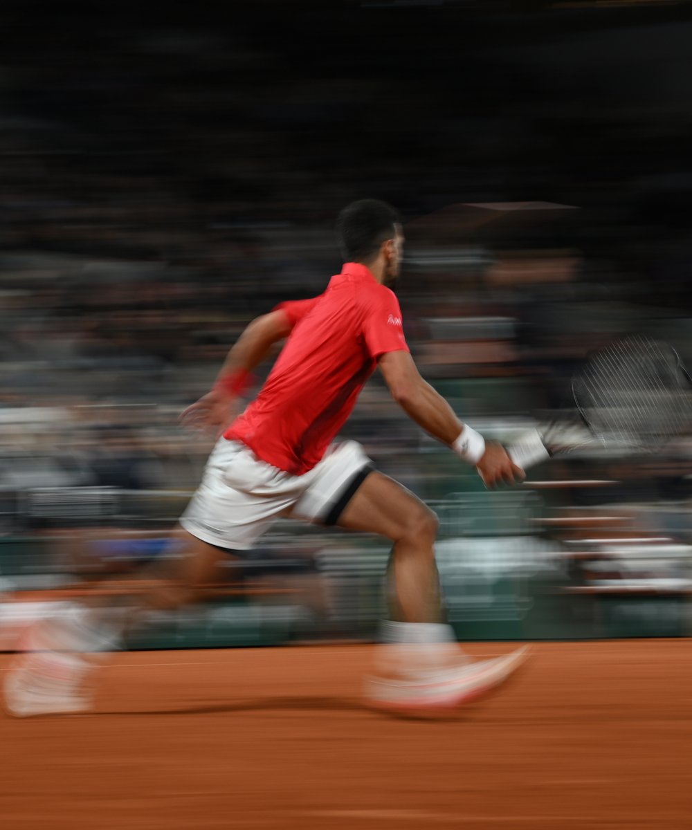 Novak Djokovic. What a picture.
