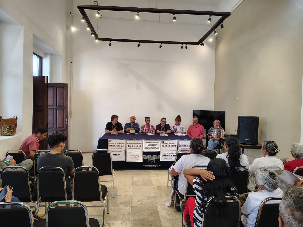 uaemorelos's tweet photo. La UAEM participa en la presentación de la propuesta de Ley General Indígena y Afromexicana, elaborada con asesoría de Juan Manuel Ortega (FDyCS). Un proyecto inédito que busca fortalecer derechos y autogobierno.
#UAEM #DerechosIndígenas #FDyCS https://t.co/9wnGcWn0CV
