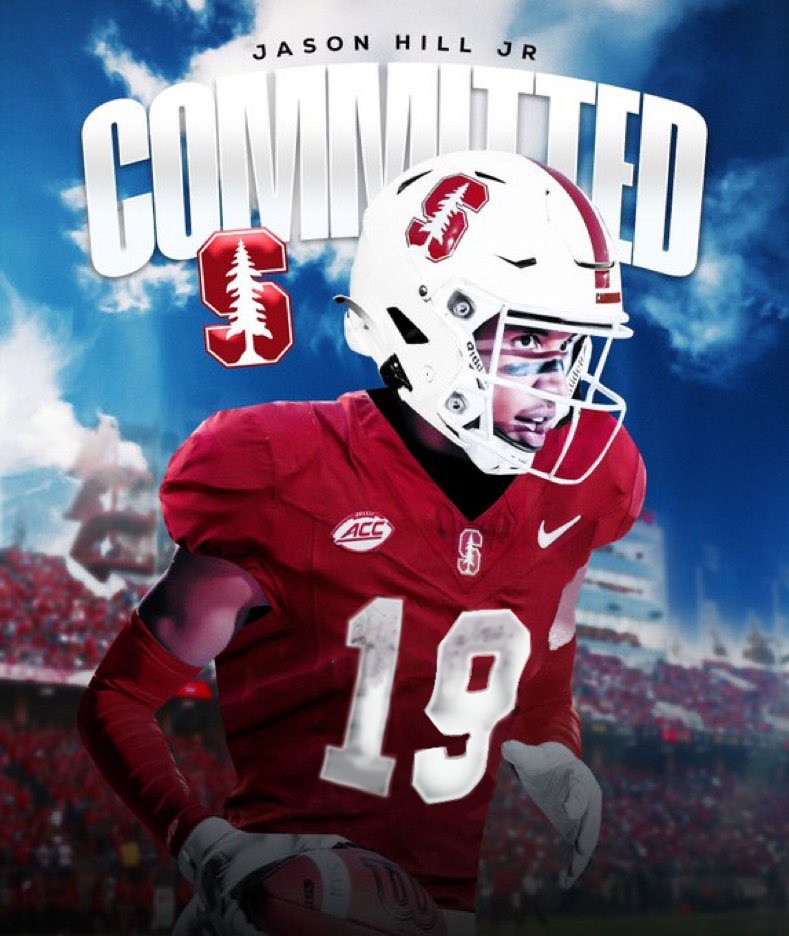 Scott Robison (@coachscottrob) on Twitter photo Big congrats to Folsom Football’s own Jason Hill Jr. on committing to <a href="/StanfordFball/">Stanford Football</a>! We can’t wait to see you light up the gridiron this year and beyond! #GoCardinal 🌲🔴⚪️
Jason joins in fraternity of former Folsom Bulldogs who played at Stanford @ari1patu and Big congrats to Folsom Football’s own Jason Hill Jr. on committing to <a href="/StanfordFball/">Stanford Football</a>! We can’t wait to see you light up the gridiron this year and beyond! #GoCardinal 🌲🔴⚪️
Jason joins in fraternity of former Folsom Bulldogs who played at Stanford @ari1patu and