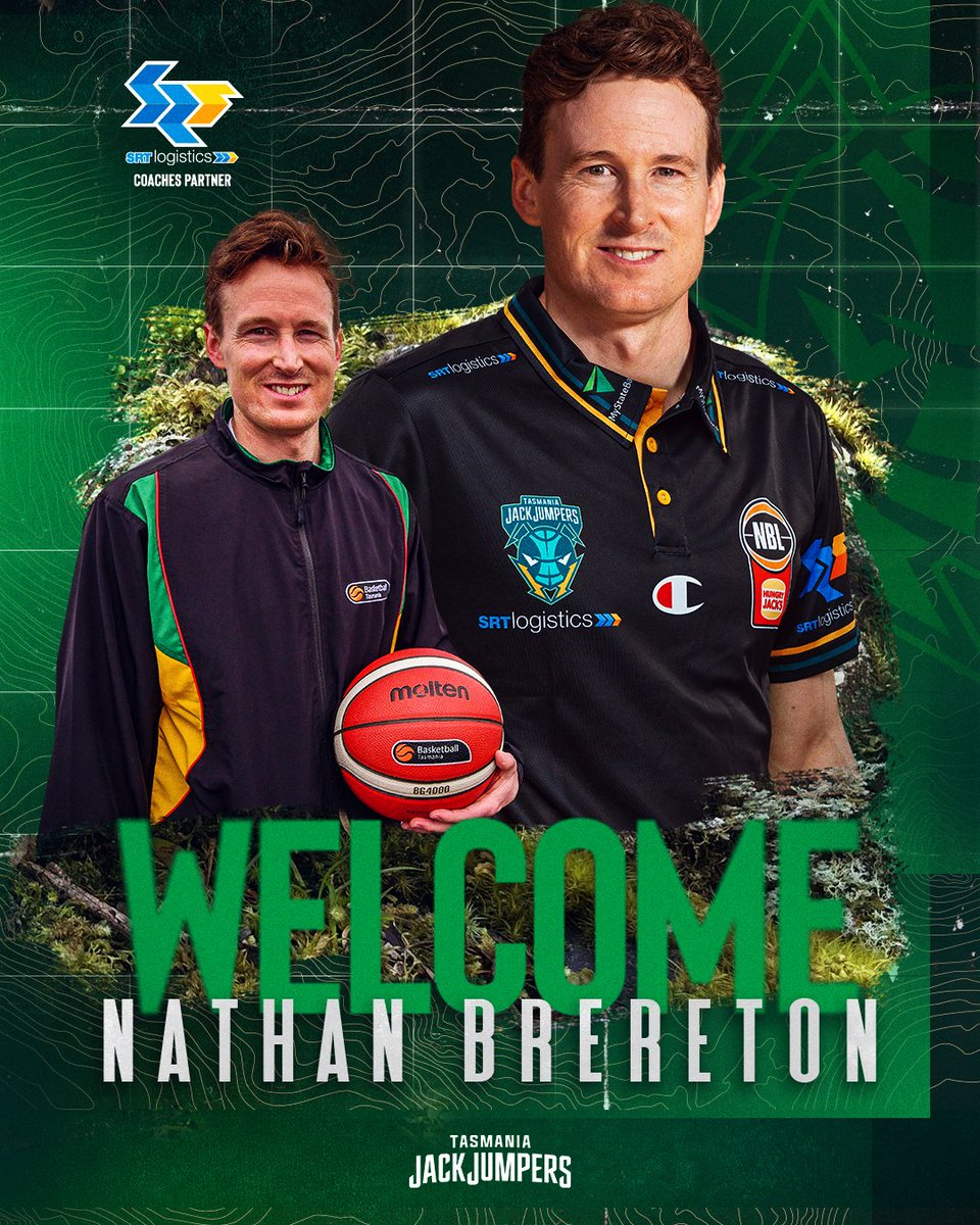 JackJumpers's tweet photo. Welcome to the nest Nathan Brereton 🐜🏠

We are excited to announce the appointment of Tasmanian, Nathan Brereton as Assistant Coach & Assistant General Manager of Basketball 👏

Brereton joins the club from his current role as an Assistant Coach with the NBA Global Academy, based in Canberra, where he has been responsible for identifying and developing top male talent in partnership with Basketball Australia’s Centre of Excellence.

MORE at https://t.co/Bbc6CFdXEV 🗞