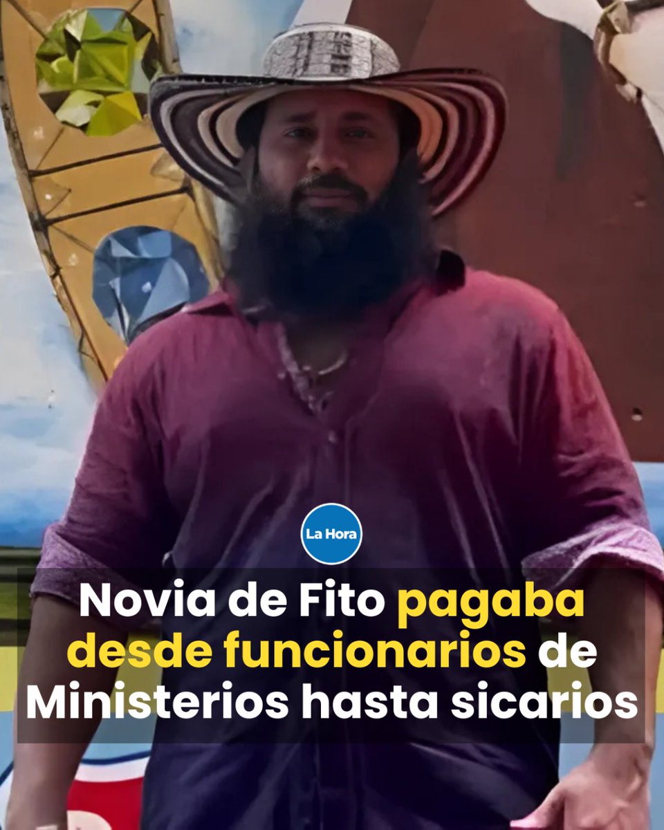 Los movimientos en la cuenta de Verónica Briones, pareja de Adolfo Macías, alias Fito, muestran pagos a policías, bomberos, agentes penitenciarios, funcionarios ministeriales y sicarios presos ⛓, según Fiscalía. Más detalles del caso 👉 lhra.ec/BCbg5p8