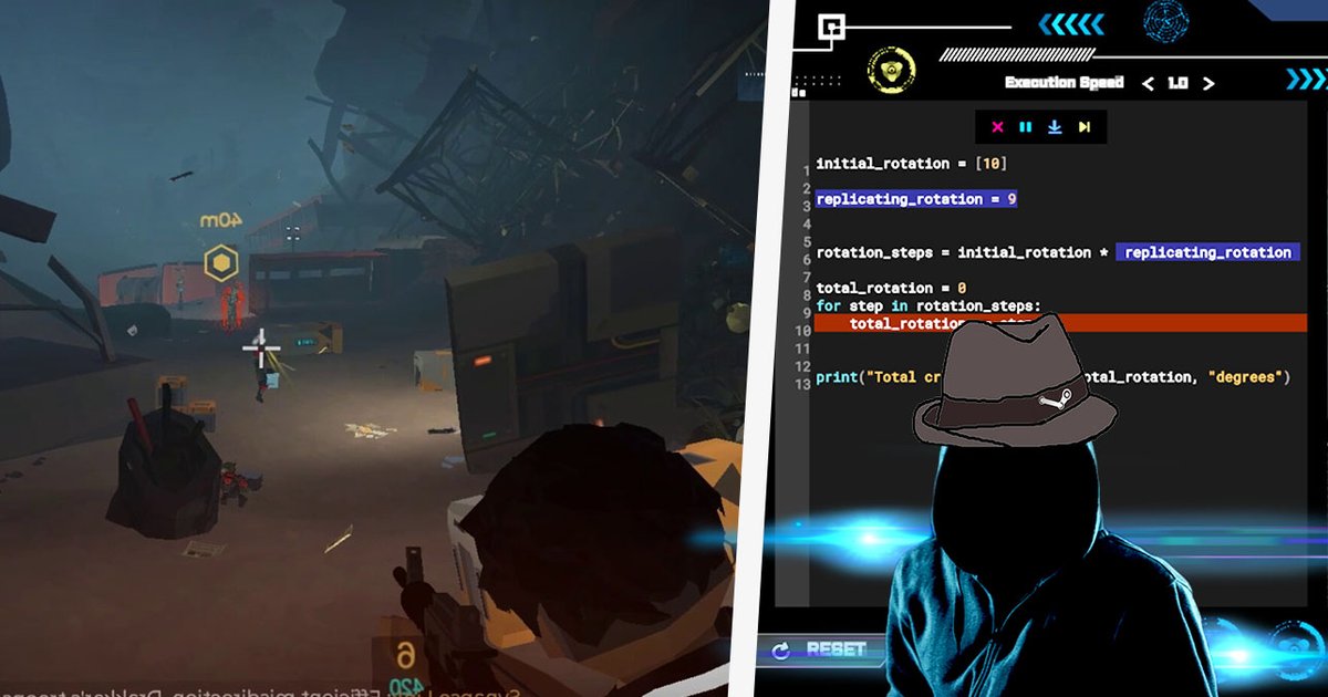 elhackernet's tweet image. CodeStrike, el juego que te enseña a programar en Python mientras juegas, llega gratis a Steam por tiempo limitado
tarreo.com/noticia/codest…