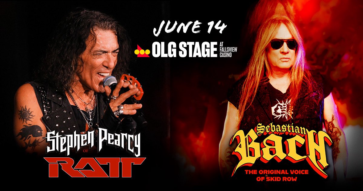 Due to circumstances beyond Artist’s control, Vince Neil will be unable to perform.

We are pleased to announce that Sebastian Bach will be joining Stephen Pearcy for what promises to be an unforgettable night of rock.
 
If you’d prefer to receive a refund, please contact