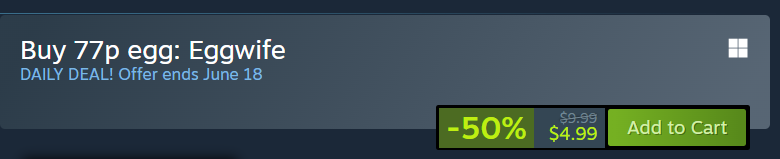 77p Studios EGGWIFE OUT NOW tweet media