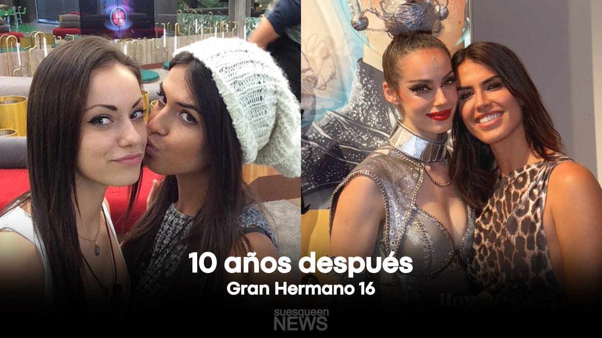 SuesqueenNews's tweet photo. Sofía Suescun (@sofiasuescun) y Niedziela Raluy (@_NiedzielaGH16_), integrantes del "team embrujadas" en Gran Hermano 16, se reencuentran 10 años después de vivir 100 días juntas en la casa de Guadalix de la Sierra en 2015. https://t.co/qf3al20IbK