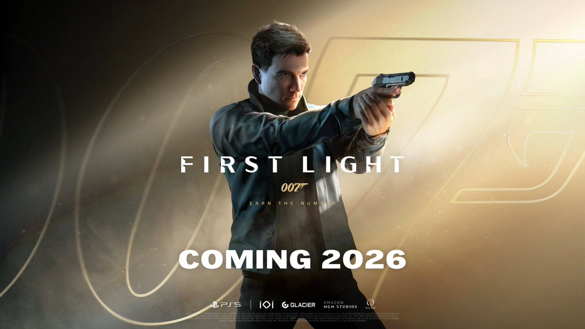 First look images for IO Interactive’s James Bond game ‘007 - FIRST LIGHT’

Releasing in 2026.