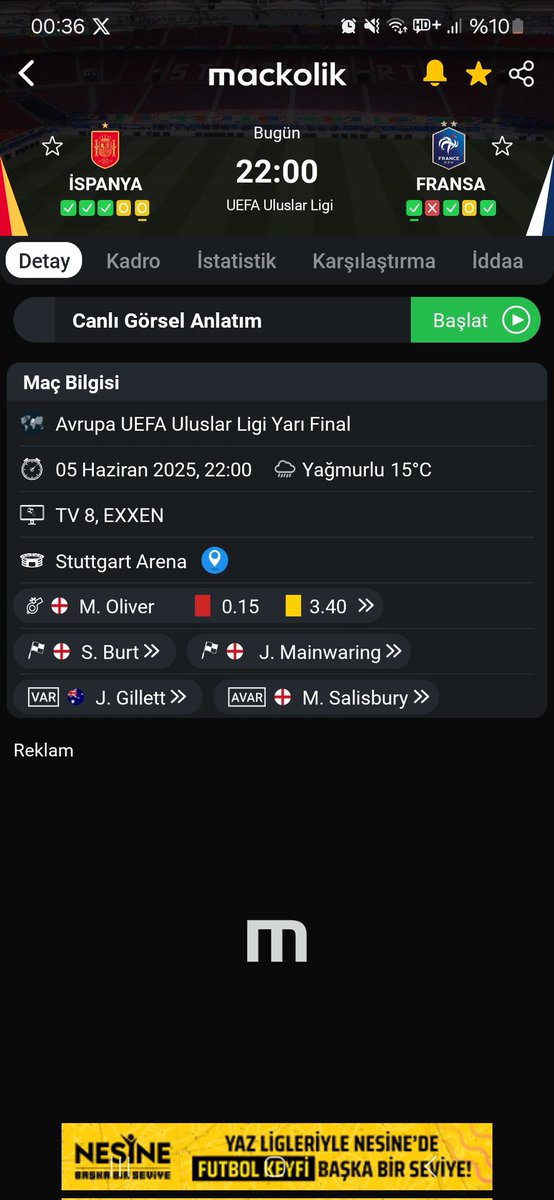 🔥🔥🔥🔥🔥🔥🔥🔥🔥🔥🔥🔥
Yarın  burda  buluşalım👊👊👊

Çok Rahat  bi  Galibiyet  bekliyorum