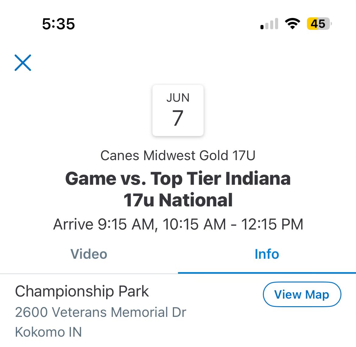 ClarkLaker's tweet image. Games for this weekend for the PBT Great Lakes Open. These are the locations and game times. Please come to watch me and the team.