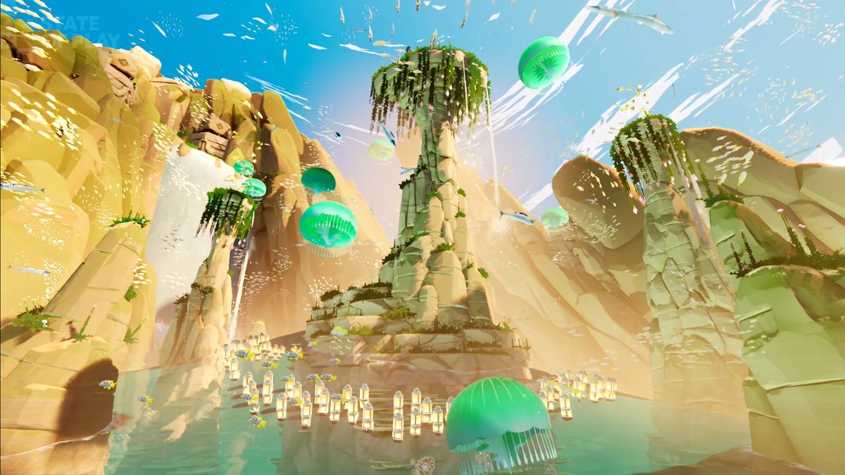 denfaminicogame's tweet photo. 『風ノ旅ビト』デザイナーが手掛ける『SWORD OF THE SEA』が発表。8月19日に発売へ
https://t.co/xhBwfEQRH8

広大な砂漠をボードに乗って駆け巡れ。水場や神殿などさまざまなロケーションを探索する様子が描かれるトレーラーも公開。対象プラットフォームはPS5 #StateofPlay https://t.co/PoZ8HGinQu