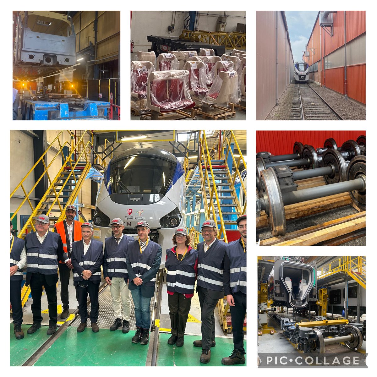 MARIANI (@sebastienmaria1) on Twitter photo Visite avec <a href="/ThierryBeaudet/">Thierry Beaudet</a> <a href="/lecese/">CESE</a> d’1 usine de fabrication de🚆 <a href="/CAF_France/">CAF France</a> (ex Alstom/Reichshoffen)
La filière ferroviaire est indispensable au développement des mobilités durables.
Bel exemple de création d’emplois & de savoir-faire industriel enracinés dans les territoires👇🏻 Visite avec <a href="/ThierryBeaudet/">Thierry Beaudet</a> <a href="/lecese/">CESE</a> d’1 usine de fabrication de🚆 <a href="/CAF_France/">CAF France</a> (ex Alstom/Reichshoffen)
La filière ferroviaire est indispensable au développement des mobilités durables.
Bel exemple de création d’emplois & de savoir-faire industriel enracinés dans les territoires👇🏻