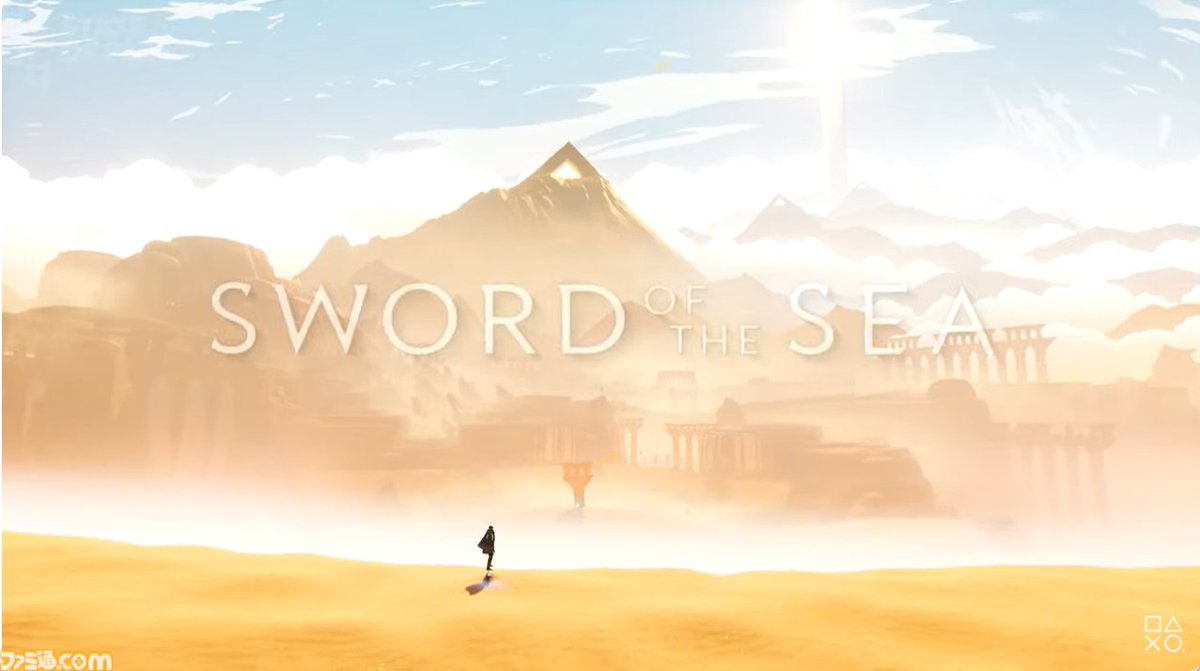 famitsu's tweet photo. 『SWORD OF THE SEA』8月19日に発売決定、『風ノ旅ビト』のクリエイターが手がける新作【State of Play】
https://t.co/fKGdG6oKsc

#StateofPlay #ステートオブプレイ https://t.co/yiHS0a2oLB