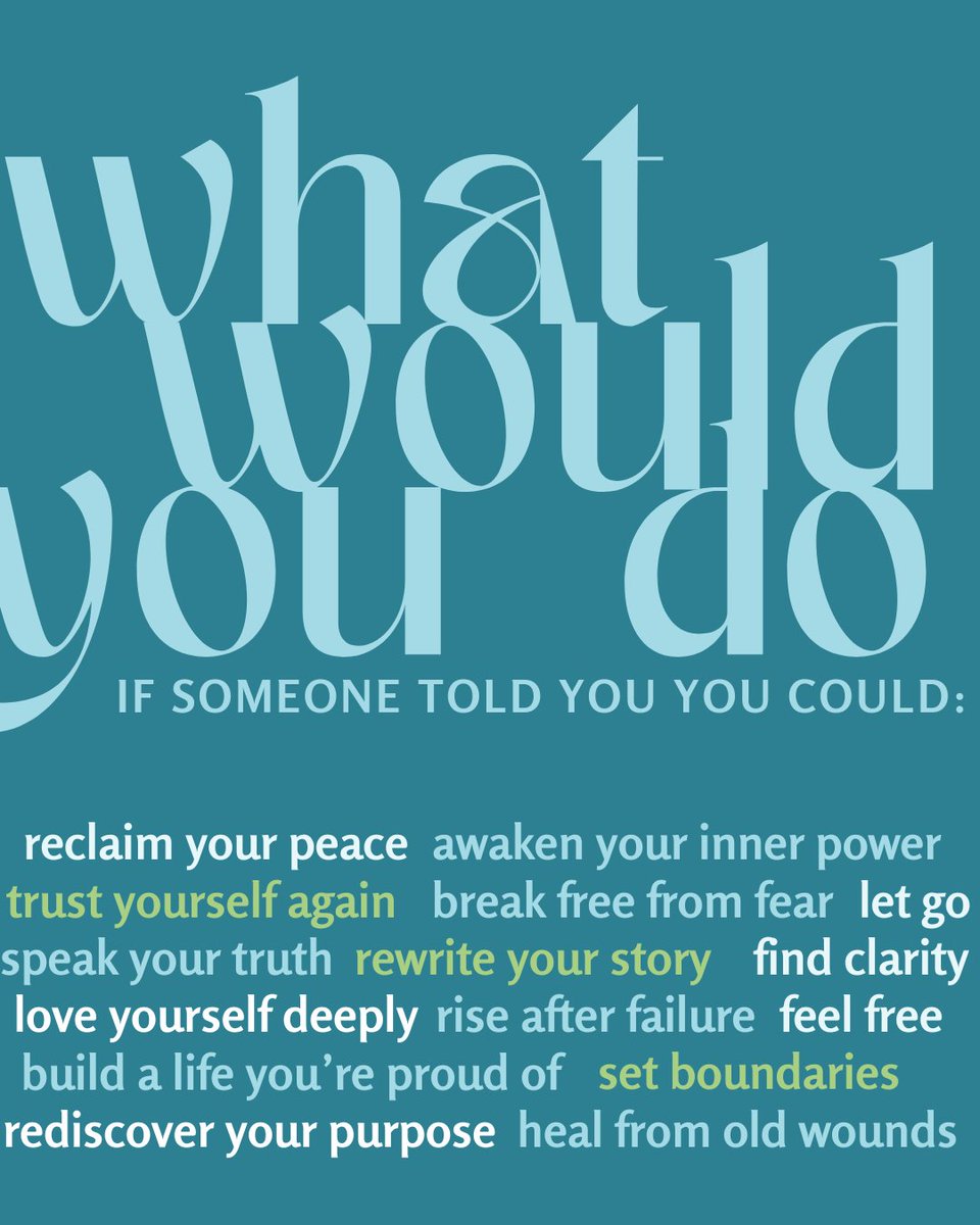 What would change in your life if you finally believed you could? Would you say yes to yourself?
This is your sign to imagine what’s possible… and start choosing it. #takethatstep #doitforyourself #therapywins #healing #therapists