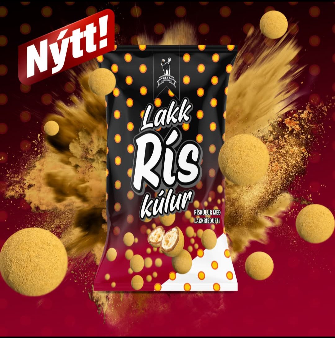 Mmmmm! Hlakka svo til að smakka rís kúlur fylltar með lakki!
😋 💅