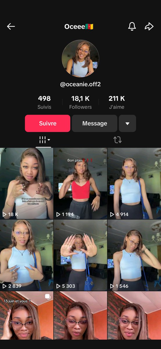 Voilà donc le travail de vos influenceurs.