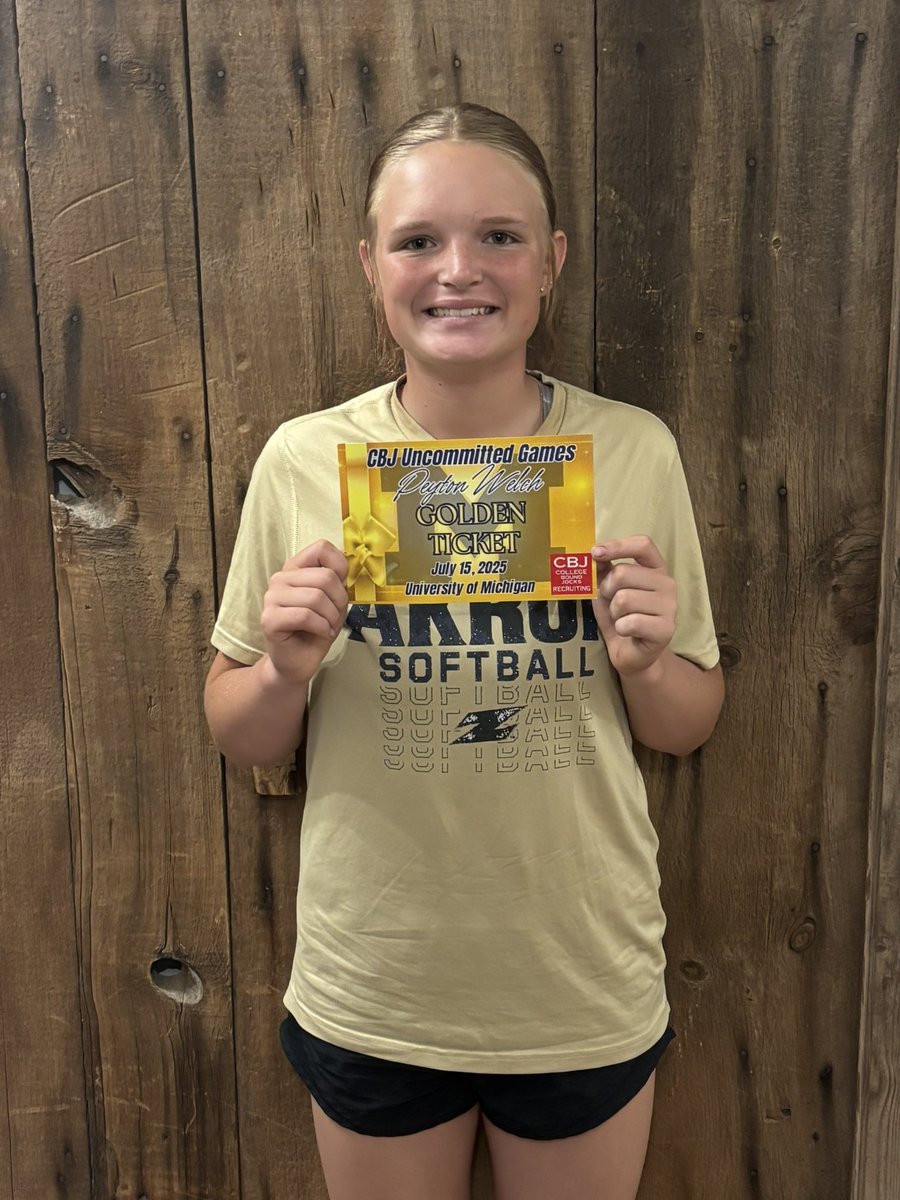 Peyton Welch (@peytonwelch07) on Twitter photo Just got home and had a nice surprise in the mail. Can’t wait for the CBJ Uncommitted Games at U of M in July!! <a href="/CollegeBDJocks/">College Bound Jocks</a> <a href="/ohiohawkswelch/">Ohio Hawks Welch</a> Just got home and had a nice surprise in the mail. Can’t wait for the CBJ Uncommitted Games at U of M in July!! <a href="/CollegeBDJocks/">College Bound Jocks</a> <a href="/ohiohawkswelch/">Ohio Hawks Welch</a>