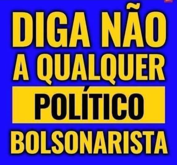 Em 2026 eu não voto em candidato que receber apoio do golpista inelegível.