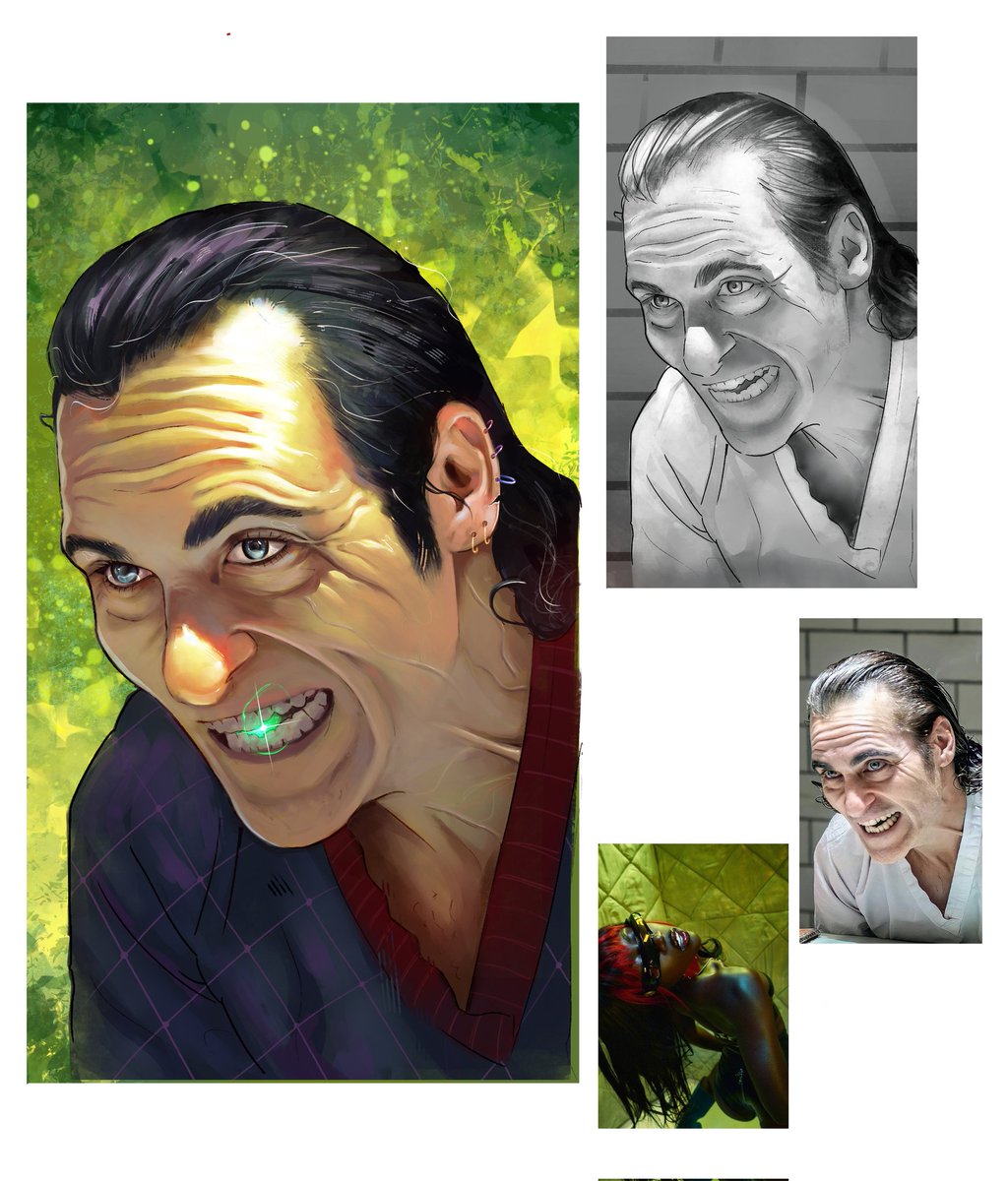 Gabdrawanything's tweet photo. This was a colour study practice from last year, hope y'all like it 😊
#comic #painting #joker #art #artist #sketchart https://t.co/sHBuiT88kM