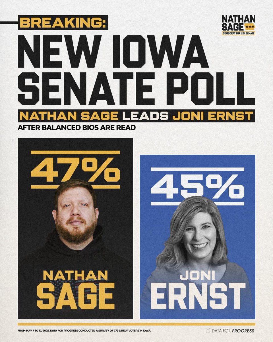 This is Nathan Sage <a href="/sageforiowa/">Nathan Sage for U.S. Senate</a>…

He is running against <a href="/joniernst/">Joni Ernst</a> for U.S. Senate.

Please LIKE &amp; RETWEET to show him your support‼️