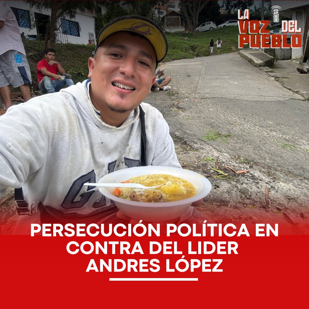 #JUDICIAL | Detención de Andrés López enciende alarmas por persecución política en Cali

El reconocido líder social de Siloé, Andrés López (@andreslopez1327), fue detenido el 3 de junio en circunstancias que han generado una fuerte controversia y preocupación por un posible caso