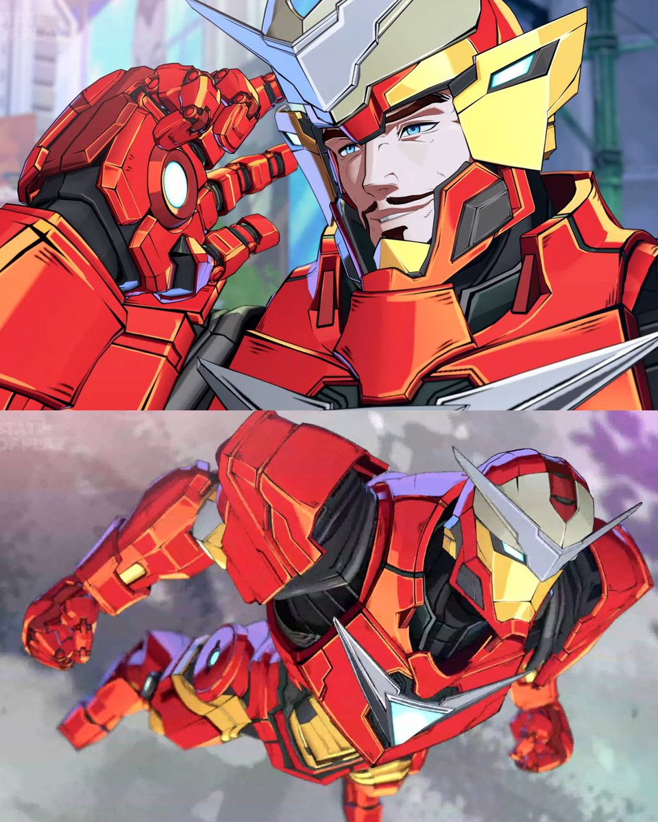 NEW JAPANESE STYLE TONY STARK / IRON MAN DESIGN IS SO FUCKING COOL