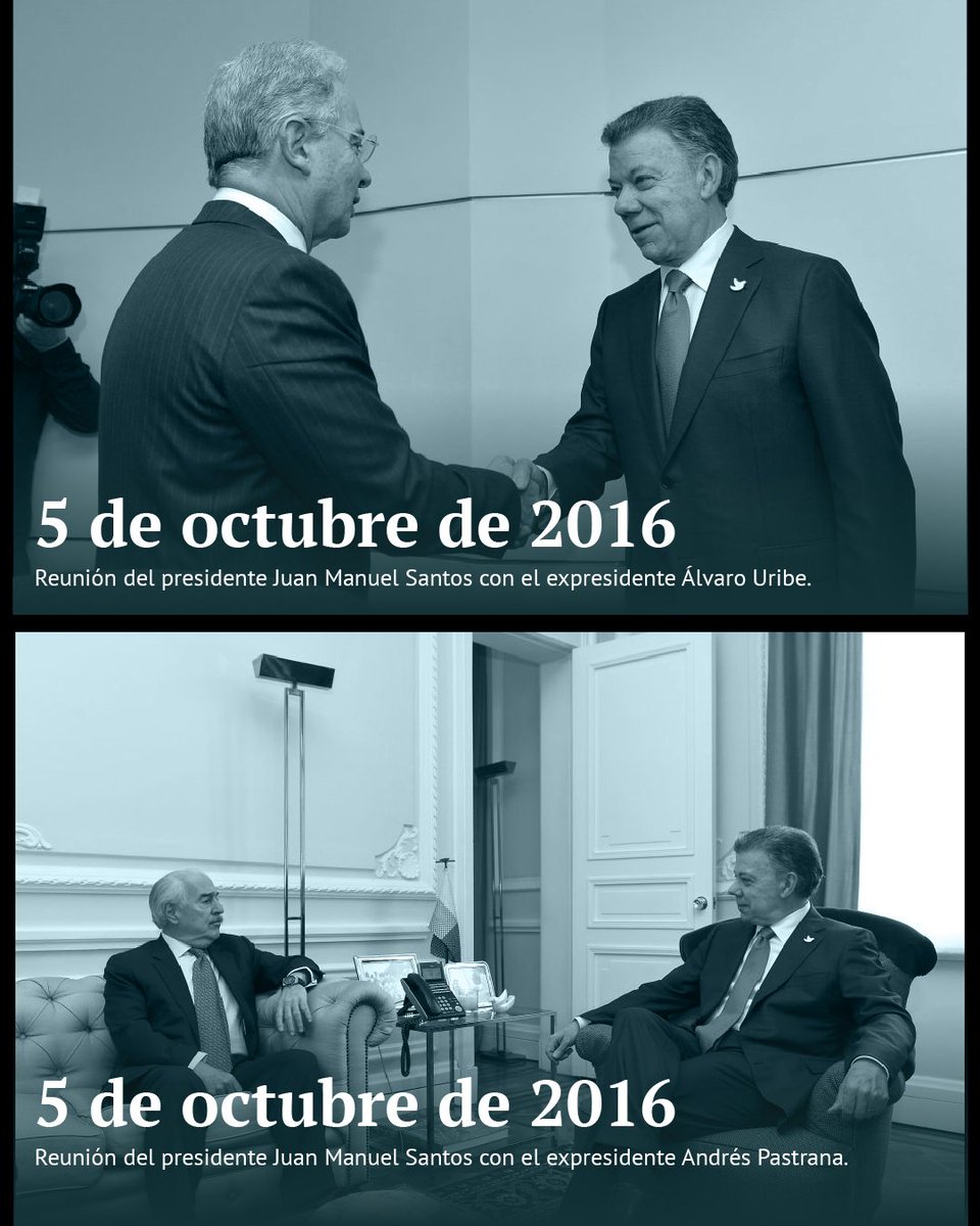 El Gran Diálogo Nacional se dio después de que se impusiera, por un pequeño margen, el No en el plebiscito por la paz. Se realizaron más de 60 reuniones.