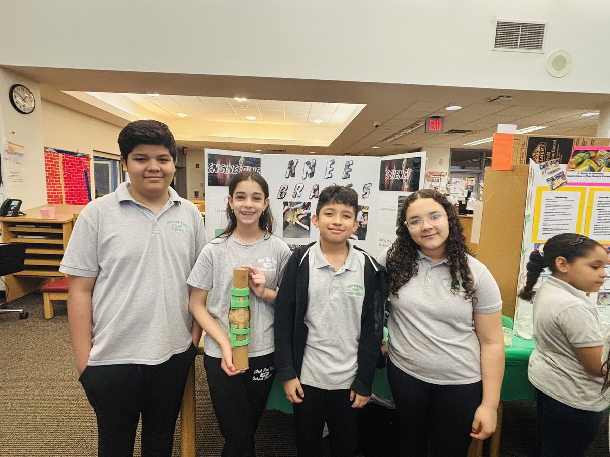 Miss D'Angelo (@jdangelo16) on Twitter photo My students presented their knee brace project at the STEAM Fair! ⭐️ <a href="/JoseJimenezWNY/">Jose Jimenez</a> <a href="/wnyps3/">WNYPS3</a> <a href="/WestNYSchools/">West New York School District</a> My students presented their knee brace project at the STEAM Fair! ⭐️ <a href="/JoseJimenezWNY/">Jose Jimenez</a> <a href="/wnyps3/">WNYPS3</a> <a href="/WestNYSchools/">West New York School District</a>