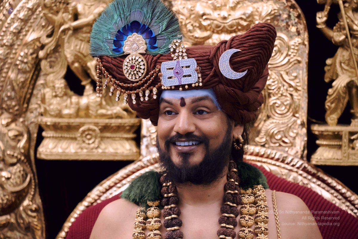 SriNithyananda's tweet photo. 🌍 04 JUNE 2025 – Paramashivasena – UAN Delegate Training Summit | DAY 04
WITH THE SUPREME PONTIFF OF HINDUISM (SPH) BHAGAVAN SRI NITHYANANDA PARAMASHIVAM
Witness the powerful Live Darshan, where THE SPH BHAGAVAN SRI NITHYANANDA PARAMASHIVAM delivers session through the Divya Shareera, radiating transformational energy and divine presence.

This marks Day 4 of the First-Ever Training Summit of the United Ancient Enlightened Nations (UAN) in Antigua and Barbuda, where esteemed delegates from across the globe are coming together in a powerful convergence of peace, empowerment, and enlightened leadership.

Be part of this historic global movement toward a new era of spiritual civilization and enlightened governance.

👉 Register for UAN Summit: https://t.co/446a1uP0iT