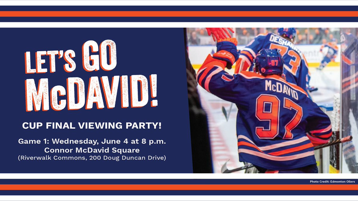Tonight's power outage has been a challenge for many. We have a generator up and running! Head over to Connor McDavid Square (Riverwalk Commons, 200 Doug Duncan Drive) and help us cheer on our hometown hockey hero. 🧡💙

Info: newmarket.ca/cupfinal