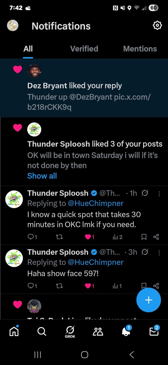 BoredHue#597π (@huechimpner) on Twitter photo A fellow <a href="/BoredApeYC/">Bored Ape Yacht Club π</a> in <a href="/DezBryant/">Dez Bryant</a> just liked my post also it was a catch
THUNDER IN 5 HOPE YO SEE YOU IN OKC FOR GAME 2 EVERYONE A fellow <a href="/BoredApeYC/">Bored Ape Yacht Club π</a> in <a href="/DezBryant/">Dez Bryant</a> just liked my post also it was a catch
THUNDER IN 5 HOPE YO SEE YOU IN OKC FOR GAME 2 EVERYONE