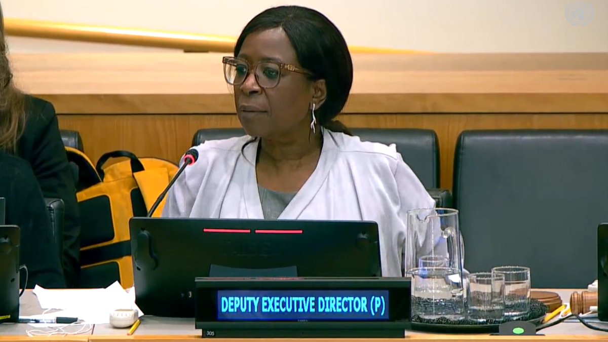 unfpa_eval's tweet photo. Evaluation remains a cornerstone of accountability and learning at UNFPA: @dienekeita at #UNFPAEB

It is not simply a compliance mechanism. It is a catalyst for strategic decision-making and a driver for evidence-based programming
#EvalReport2024 https://t.co/IXMCth2ebn