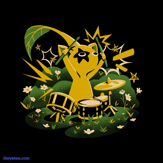 An electrifying solo! Designed by #dailytees