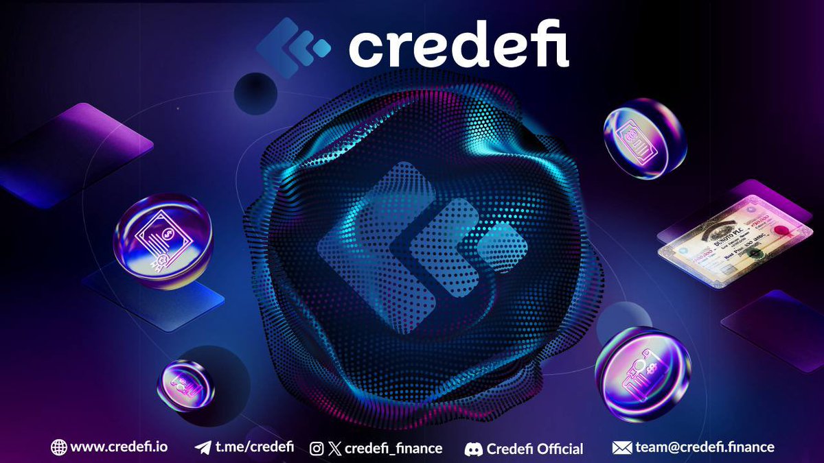 Aegon (@0xaegon_nft) on Twitter photo 🚨 MAJOR LAUNCH ALERT!
<a href="/CredefiOfficial/">Credefi Finance</a> just dropped its brand-new platform and it’s a game-changer for Real World Assets (RWA) 🔥
Here’s what makes it stand out:
⚡️ Lightning-fast, intuitive UX with full permissionless access
💰 Flexible staking options for every type of 🚨 MAJOR LAUNCH ALERT!
<a href="/CredefiOfficial/">Credefi Finance</a> just dropped its brand-new platform and it’s a game-changer for Real World Assets (RWA) 🔥
Here’s what makes it stand out:
⚡️ Lightning-fast, intuitive UX with full permissionless access
💰 Flexible staking options for every type of