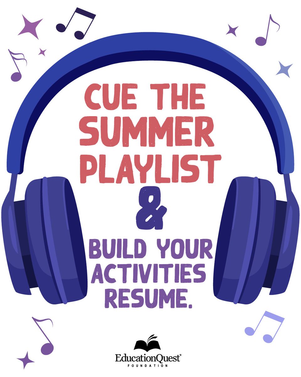 A little music, a little motivation, and one less thing to stress about this fall. ☀️

Track volunteer hours, jobs, and your other activities for free 👉 eqf.org/ActResume

#ResumeTips #CollegeAdvice #StudyPlaylist #StudyMusic