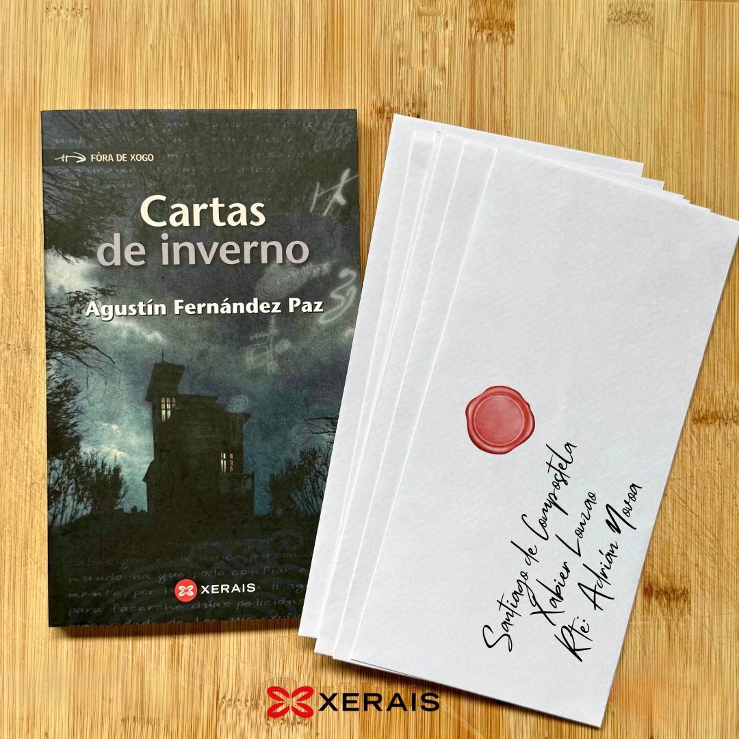 Estamos de celebración!

"Cartas de inverno" de Agustín Fernández Paz é o libro de literatura máis vendido de Xerais e este ano cumpre 30 anos.

Unha obra xuvenil chea de misterios, enigmas e cunha gran historia de amizade.

Se aínda non o lestes xa non tedes escusa!😉