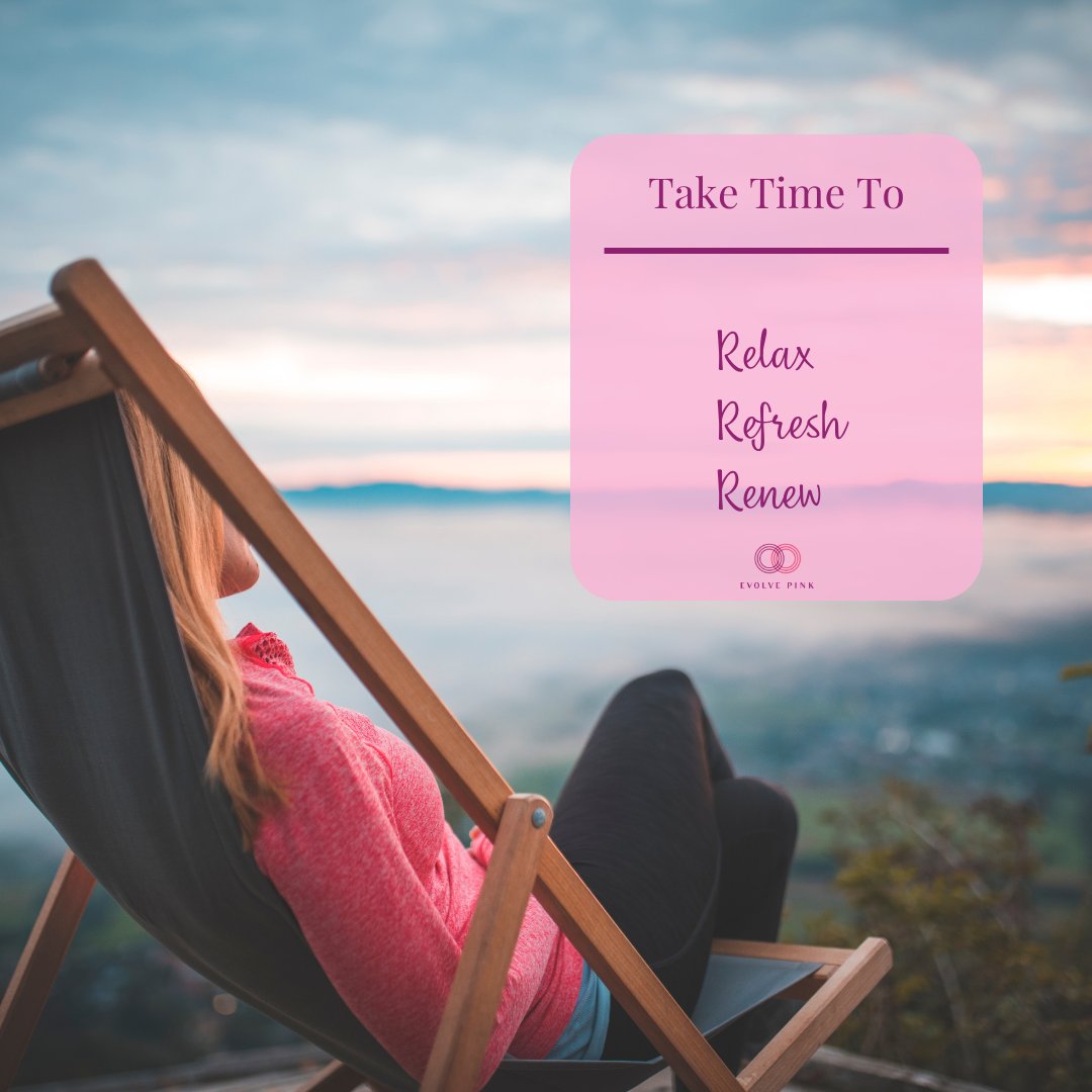 EvolvePink's tweet image. 🌙 **Time to Unwind** 🌙  The day is done—time to exhale and let go. Sink into quiet with a warm bath or cozy blankets. Relax. Restore. Embrace stillness. 💜✨  #TimeToUnwind #EvolvePink #EveningCalm #GoodNight #BreastCancer #Cancer
