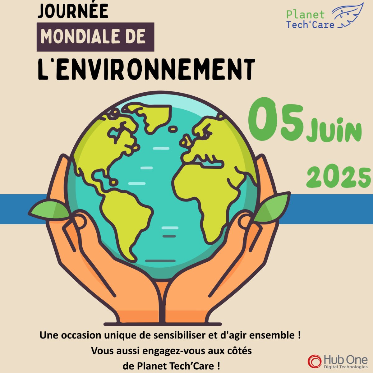 Le numérique est un levier de transformation… à condition d’être responsable 🌍
<a href="/Hub_One/">Hub One</a> s’engage via @planet_techcare pour une tech plus durable.
✔️ Sensibilisation
✔️ Pratiques responsables
✔️ Communauté engagée