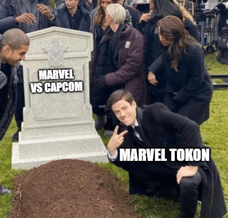 RetroNutcase's tweet photo. Welp. Marvel Vs Capcom is dead. https://t.co/l6nY9C1tqQ