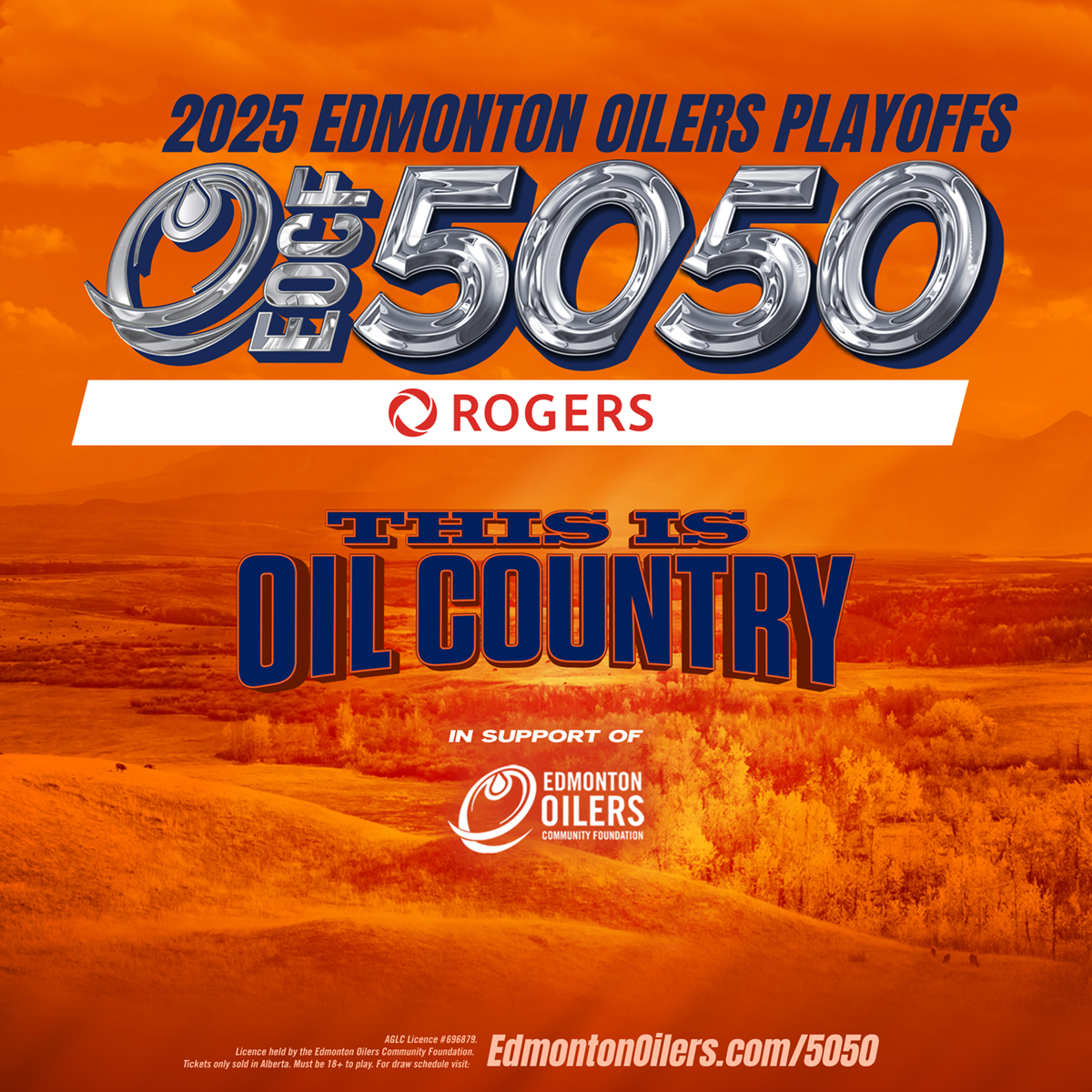 THIS IS OIL COUNTRY 
nhl.com/oilers/communi… 
#Oilers5050