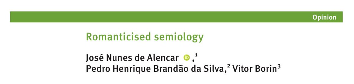 vitorborin_'s tweet photo. Você já refletiu sobre qual o valor real das manobras semiológicas que você utiliza?

Elas são testes diagnosticos? Relatos de caso servem como um bom proxy pra acurácia?

Eu, @josenalencar e @Pedrin_med publicamos uma reflexão sobre o tema que nomeamos de semiologia romântica.