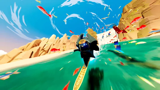 『ABZÛ』開発元の新作ADV『Sword of the Sea』8月19日に初日からゲームカタログにも対応で発売【State of Play】