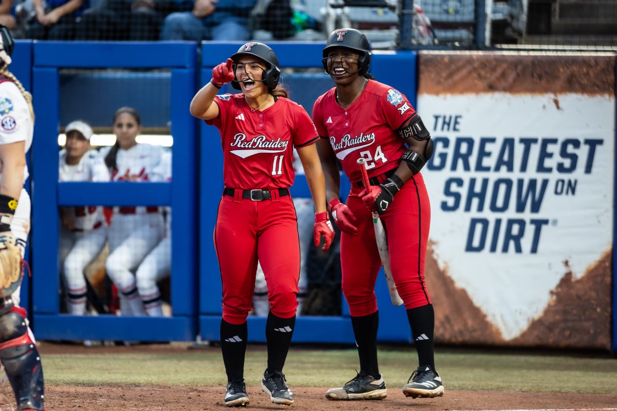 D1Softball (@d1softball) on Twitter photo ✅ First Super Regional
✅ First WCWS
✅ First to make the Champ Series in an OKC debut
The list of firsts for <a href="/TexasTechSB/">Texas Tech Softball</a> keeps growing📈
Read more facts about the Champ Series here👇
🔗 d1softball.com/wcws-champions… ✅ First Super Regional
✅ First WCWS
✅ First to make the Champ Series in an OKC debut
The list of firsts for <a href="/TexasTechSB/">Texas Tech Softball</a> keeps growing📈
Read more facts about the Champ Series here👇
🔗 d1softball.com/wcws-champions…