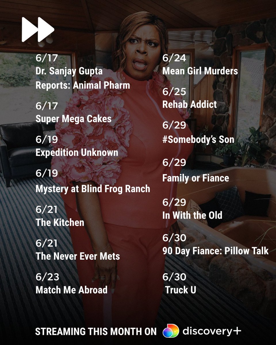 From BBQ Brawls to Bitchin' Rides, we've got it all streaming this June on discovery+