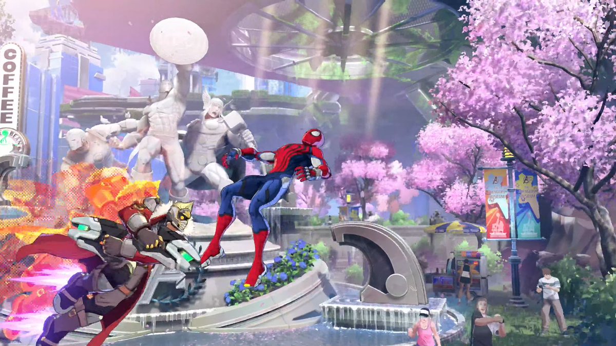 AUTOMATONJapan's tweet photo. 【ニュース】マーベルの格闘ゲーム『Marvel Tokon Fighting Souls』発表。開発はなんとアークシステムワークス
https://t.co/lgWvFkNowH https://t.co/Pz2Gwip2w4