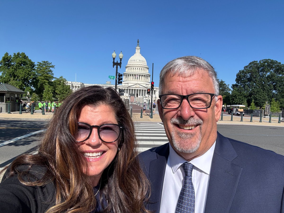 Great strides made in Washington D.C. this week! 🌱 One of our incredible growers, Pitstick Farms from IL, was on the ground with Michelle from MyAgData, engaging with key Congress and USDA members!